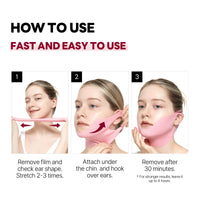 [Lifting & Firming] Camellia Deep Collagen Chin Lifting Gel Mask – Neck & Jawline Care, Firming Gel Mask, Jeju Camellia for Skin Repair